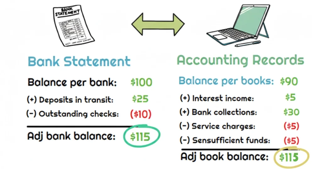 Bank reconciliation importance in accounting